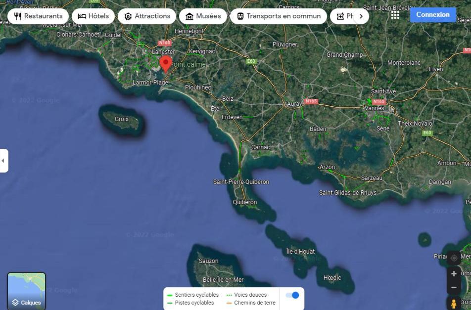 Le Kenav - Studio A 300 M Du Port Locmiquélic Kültér fotó