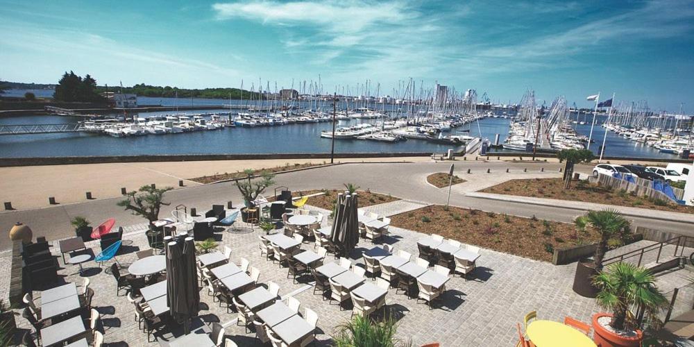 Le Kenav - Studio A 300 M Du Port Locmiquélic Kültér fotó